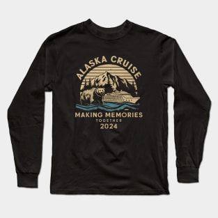 Matching Family Friends and Group Alaska Cruise 2024 Long Sleeve T-Shirt